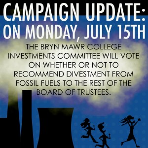 Source: Divest Bryn Mawr Facebook photos